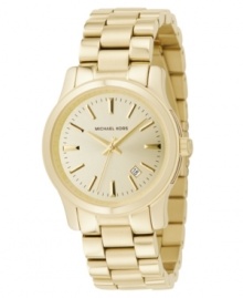 Add a little sunshine to your style with this gorgeous watch by Michael Kors.