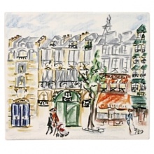 Joli Paris invites you to discover the charm of Paris and stroll through the streets, the cafes, the monuments, and boutiques. Each piece is decorated with a vibrant sketch that brings to life the people, places, fashion, and energy of Paris. Dishwasher and microwave safe (for reheating only). Joli Paris invites you to discover the charm of Paris and stroll through the streets, the cafes, the monuments, and boutiques. Each piece is decorated with a vibrant sketch that brings to life the people, places, fashion, and energy of Paris. Dishwasher and microwave safe (for reheating only).