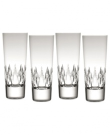 The blazing starburst and vertical cuts of Duchesse highballs lend sparkling elegance to any occasion. This collection is also the perfect complement to Duchesse dinnerware. The blazing starburst and vertical cuts of Duchesse highballs lend sparkling elegance to any occasion. This collection is also the perfect complement to Duchesse dinnerware.