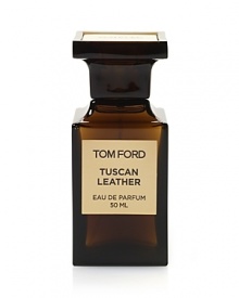 Supple. Primal. Extravagant. Inspired by Tom Ford's love of fine leather, this ultrasexy interpretation captures the primal, animalistic scent of leather and its smooth voluptuous qualities. A modern classic, the addition of olibanum, night blooming jasmine, and black suede gives it a distinctive, modern spin that is raw yet refined, sensual yet sophisticated. Supple. Primal. Extravagant. Inspired by Tom Ford's love of fine leather, this ultrasexy interpretation captures the primal, animalistic scent of leather and its smooth voluptuous qualities. A modern classic, the addition of olibanum, night blooming jasmine, and black suede gives it a distinctive, modern spin that is raw yet refined, sensual yet sophisticated.