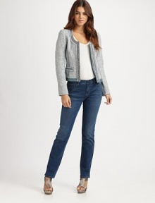 It doesn't get much better than a classic denim style with a touch of stretch for a phenomenal fit and lightweight feel.Button closureZip flyClassic five-pocket designInseam, about 3244% modal/33% cotton/21% lyocell/2% elastaneMachine washImported Model shown is 5'9½ (176cm) wearing US size 4. It doesn't get much better than a classic denim style with a touch of stretch for a phenomenal fit and lightweight feel.Button closureZip flyClassic five-pocket designInseam, about 3244% modal/33% cotton/21% lyocell/2% elastaneMachine washImported Model shown is 5'9½ (176cm) wearing US size 4.