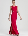 BCBGMAXAZRIA Gown - Lace Insert