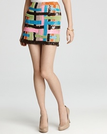 Milly Skirt - Woven Sequin Cocktail Mini Milly Skirt - Woven Sequin Cocktail Mini