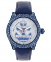 Set sail for fab fashion with this anchor graphic watch from Betsey Johnson.