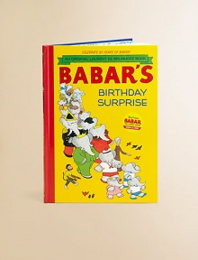 Babar's birthday is coming and Queen Celeste has a big surprise planned. She's having a sculptor carve a giant statue of Babar into a mountainside, but Babar loves to ride right past the spot where the work is going on. How can the elephants and their friends keep their king's birthday surprise a secret. This sweet story shows young readers the joy of planning a surprise for a special friend.Hardcover38 pages8.6 X 12Recommended for ages 4+Imported Babar's birthday is coming and Queen Celeste has a big surprise planned. She's having a sculptor carve a giant statue of Babar into a mountainside, but Babar loves to ride right past the spot where the work is going on. How can the elephants and their friends keep their king's birthday surprise a secret. This sweet story shows young readers the joy of planning a surprise for a special friend.Hardcover38 pages8.6 X 12Recommended for ages 4+Imported