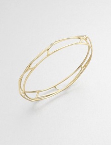 From the Polished Rock Candy® Collection. A chic open frame design in radiant 18k gold. 18k goldDiameter, about 2.5Slip-on styleImported From the Polished Rock Candy® Collection. A chic open frame design in radiant 18k gold. 18k goldDiameter, about 2.5Slip-on styleImported