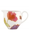Like bringing a Monet to life, this darling creamer places watercolor beauty in the palm of your hand. Coordinates with the Floral Fusion dinnerware collection by Lenox. Qualifies for Rebate