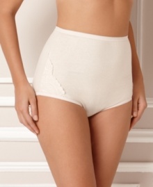 A comfortable, full-coverage brief in cool, breathable cotton. By Vanity Fair. Style #15321 A comfortable, full-coverage brief in cool, breathable cotton. By Vanity Fair. Style #15321