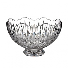 Create a gorgeous display on the table with the Atelier Nouveau centerpiece bowl. Rhythmic, repetitive olive cutting creates its bold signature look - contemporary, elegant, Waterford. Create a gorgeous display on the table with the Atelier Nouveau centerpiece bowl. Rhythmic, repetitive olive cutting creates its bold signature look - contemporary, elegant, Waterford.