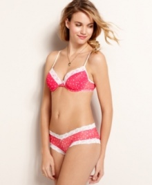 Lace-trimmed and star-spangled with a hint of sparkle. JT Intimates' Star contour bra features padded, underwire contour cups that are trimmed in the most charming lace. Style JTS11C2-A Lace-trimmed and star-spangled with a hint of sparkle. JT Intimates' Star contour bra features padded, underwire contour cups that are trimmed in the most charming lace. Style JTS11C2-A