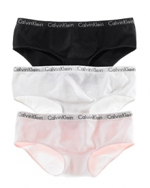 Seamless edge, soft hip-kini in bright bold colors features logo detail around the waistband. Seamless edge, soft hip-kini in bright bold colors features logo detail around the waistband.