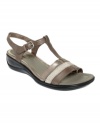 Contrasting straps add something special to Ecco's Sensata sandals.