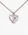 Does your heart desire Juicy Couture? This sparkling pendant necklace will be love at first sight.