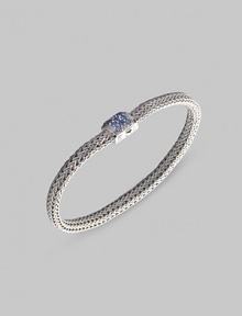 Vibrant colored blue sapphire clasp is combined with a signature carved silver chain bracelet. Sapphire Sterling silver Box clasp Handmade in Bali Vibrant colored blue sapphire clasp is combined with a signature carved silver chain bracelet. Sapphire Sterling silver Box clasp Handmade in Bali