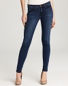 Subtle fading lends a love-worn feel to these J Brand jeans, tailored in a sleek, skinny silhouette.