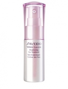 A highly moisturizing anti-dark circle eye treatment with Dark Circle Targeting Complex addresses both melanin formation and poor local microcirculation -- two major causes of dark circles. Contains Multi-Luminizing Powder with light diffusing properties to instantly bring luminousity to the eye area and Asian Plant Extracts to retexturize skin for brighter, more vibrant eyes. Use every morning and night as the last step in your skincare routine. A highly moisturizing anti-dark circle eye treatment with Dark Circle Targeting Complex addresses both melanin formation and poor local microcirculation -- two major causes of dark circles. Contains Multi-Luminizing Powder with light diffusing properties to instantly bring luminousity to the eye area and Asian Plant Extracts to retexturize skin for brighter, more vibrant eyes. Use every morning and night as the last step in your skincare routine.