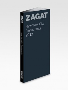 Zagat's #1 best-selling guide covers the best places to eat in New York City, including all five boroughs. Based on the opinions of 41,000 avid restaurant-goers, it is packed with ratings and reviews to over 2,100 places. With so many options to choose from, this guide makes it easy with indexes by cuisine, location and special features, such as Microbreweries, Noteworthy Newcomers, Commuter Oases and BYO.Soft leather cover352 pages4W X 8½LImported