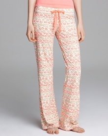 Juicy Couture Turned On Pants with Lace Detail Juicy Couture Turned On Pants with Lace Detail