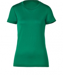 Bring high style to your casual favorites with this bold tee from Jil Sander - Round neck, short sleeves, slim fit, back Trust lettering - Pair with skinny jeans or cropped trousers, a leather jacket, and ankle boots Bring high style to your casual favorites with this bold tee from Jil Sander - Round neck, short sleeves, slim fit, back Trust lettering - Pair with skinny jeans or cropped trousers, a leather jacket, and ankle boots
