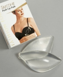 Get the curves of your dreams. Silicone pads insert into your bra for an instant extra cup size. They also warm to your body temperature for maximum comfort. Style #8600 Get the curves of your dreams. Silicone pads insert into your bra for an instant extra cup size. They also warm to your body temperature for maximum comfort. Style #8600