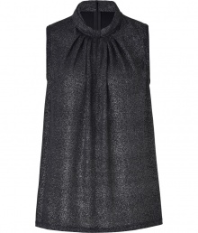 A feminine essential separate perfect for building the foundation of your cocktails look, Hugos stretch silk top guarantees a polished finish to your outfit - Stand-up collar with knot at front, sleeveless, hidden back zip - Softly tailored fit - Team with a blazer, pencil skirt and leather clutch A feminine essential separate perfect for building the foundation of your cocktails look, Hugos stretch silk top guarantees a polished finish to your outfit - Stand-up collar with knot at front, sleeveless, hidden back zip - Softly tailored fit - Team with a blazer, pencil skirt and leather clutch