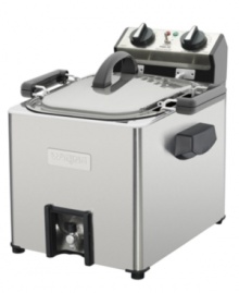 Deep flavor, deep fried. Transform Thanksgiving dinner with this new twist on an old favorite. Simply throw your bird in the enamel-coated oil reserve, set the 120-minute timer and let the rotisserie design go to work. Using 1/3 less oil than other models, this deep fryer packs all the great taste you love into a tender, succulent bird. 1-year warranty. Model TF200. Deep flavor, deep fried. Transform Thanksgiving dinner with this new twist on an old favorite. Simply throw your bird in the enamel-coated oil reserve, set the 120-minute timer and let the rotisserie design go to work. Using 1/3 less oil than other models, this deep fryer packs all the great taste you love into a tender, succulent bird. 1-year warranty. Model TF200.