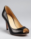 Classic and refined, IVANKA TRUMP's Cleo pumps showcase sophisticated style for the workday and beyond.