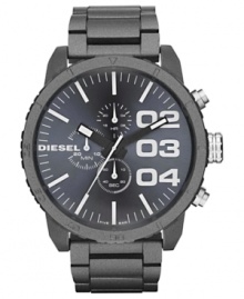 Finished with a blue tint, this Diesel watch is ready to take on the day. Finished with a blue tint, this Diesel watch is ready to take on the day.