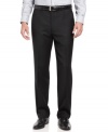 Round out your dress wardrobe with classic black pants from Lauren by Ralph Lauren.