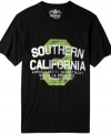 Nab some So-Cal style. With a West Coast graphic, this American Rag t-shirt takes you on an instant vay-k.