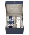 This Nautica watch set lets you swap out straps for when a change of pace is required.