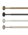 The perfect solution for hard-to-fit windows, the Coretto tension rod snugly fits between two walls or panels for secure, stylish support. Choose from four distinctive finishes.