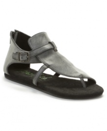 Walk with goddess-like confidence with these chic Banhi sandals by Blowfish. With their trendy gladiator design, these thong strap creations are both stylish and ego-boosting. Walk with goddess-like confidence with these chic Banhi sandals by Blowfish. With their trendy gladiator design, these thong strap creations are both stylish and ego-boosting.