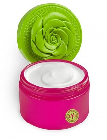 Skin smoothing reinvented. This unspeakably lush cream is a sumptuous body smoother that simultaneously soothes the skin--in the city that never sleeps. What's more, it's so rich in perfume that it will leave subtle traces on your lingerie and bed linen. 6.8 oz.Top notes: grape hyacinth, prairie dropseed grass Middle notes: red leaf rose, red hunter tulips Base notes: hoptree, teakwood and vetiver root Skin smoothing reinvented. This unspeakably lush cream is a sumptuous body smoother that simultaneously soothes the skin--in the city that never sleeps. What's more, it's so rich in perfume that it will leave subtle traces on your lingerie and bed linen. 6.8 oz.Top notes: grape hyacinth, prairie dropseed grass Middle notes: red leaf rose, red hunter tulips Base notes: hoptree, teakwood and vetiver root