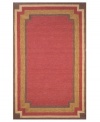 Indoors or out, this versatile rug offers inviting style and just the right amount of softness. A durable blend of polypropylene and acrylic fibers make the Ravella rug a lasting addition to patios, pool-sides or family rooms. UV-stabilized to resist fading from sunlight.