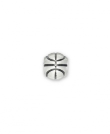 Express your love of hoops with this cute sterling silver basketball bead. Donatella is a playful collection of charm bracelets and necklaces that can be personalized to suit your style! Available exclusively at Macy's. Express your love of hoops with this cute sterling silver basketball bead. Donatella is a playful collection of charm bracelets and necklaces that can be personalized to suit your style! Available exclusively at Macy's.