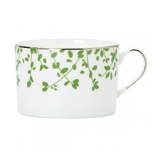 An instant classic from Kate Spade, the Gardner Street Green dinnerware collection is the definition of contemporary elegance. Green stems of foliage flourish on fine white bone china, creating a stylized two-tone floral motif to freshen up your table. Platinum edges add a touch of luxurious shine. Dishwasher safe. An instant classic from Kate Spade, the Gardner Street Green dinnerware collection is the definition of contemporary elegance. Green stems of foliage flourish on fine white bone china, creating a stylized two-tone floral motif to freshen up your table. Platinum edges add a touch of luxurious shine. Dishwasher safe.