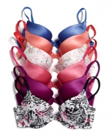 Maidenform updates its revolutionary custom lift bra with a burst of dramatic color. Style #9729 Maidenform updates its revolutionary custom lift bra with a burst of dramatic color. Style #9729