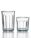 Basically brilliant, Luminarc's Working glassware set includes two handy sizes with classic fluted accents in durable soda-lime glass.