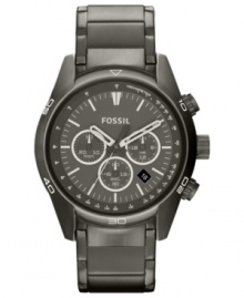 This Sport Chronograph watch from Fossil features a masculine design that works with casual and business attire.