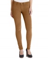 Crazy for cords! Levi's 535 colored-corduroy leggings add spice to your skinny collection!