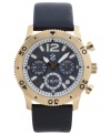 Black and gold team up to make a stylish casual watch from Izod.