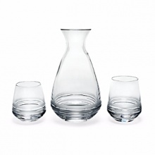 Kate Spade and Lenox join together to bring ease, elegance and understated wit to the table. Library Stripe Stemware features frosted stripes on tall, elegant stems. Shown from left to right: goblet, flute, iced beverage, wine glass. Coordinates perfectly with the Library Stripe Dinnerware. Kate Spade and Lenox join together to bring ease, elegance and understated wit to the table. Library Stripe Stemware features frosted stripes on tall, elegant stems. Shown from left to right: goblet, flute, iced beverage, wine glass. Coordinates perfectly with the Library Stripe Dinnerware.