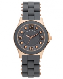 Marc by Marc Jacobs presents a sleekly structured casual timepiece that is as reliable as it is chic. Marc by Marc Jacobs presents a sleekly structured casual timepiece that is as reliable as it is chic.