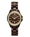 All that glitters: a richly colored mini watch Fossil