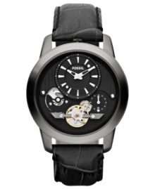 An automatic for the people: this Grant collection watch from Fossil runs at your own pace. An automatic for the people: this Grant collection watch from Fossil runs at your own pace.