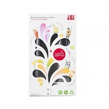 Designed for use with iSi's Twist n Sparkle carbonating want, these eco-friendly, reusable bottles allow you to make and store multiple beverages. Designed for use with iSi's Twist n Sparkle carbonating want, these eco-friendly, reusable bottles allow you to make and store multiple beverages.