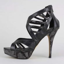 Privileged Claire Peep Toe High Heel