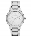 Wear your style with confidence with this classically designed timepiece from Burberry.