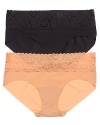 Feel comfortable and sexy in this tagless bikini. With smooth laser-cut edges, it lies flat against the body like a second skin.
